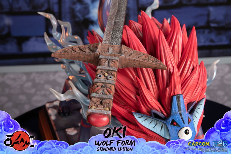 Okami Resin Painted Statue: Oki (Wolf Form) [Standard Edition] image 29