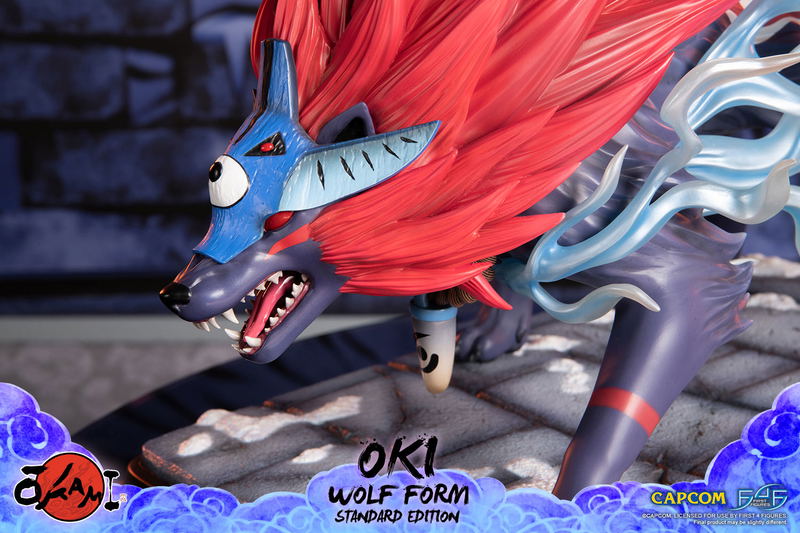 Okami Resin Painted Statue: Oki (Wolf Form) [Standard Edition] image 31