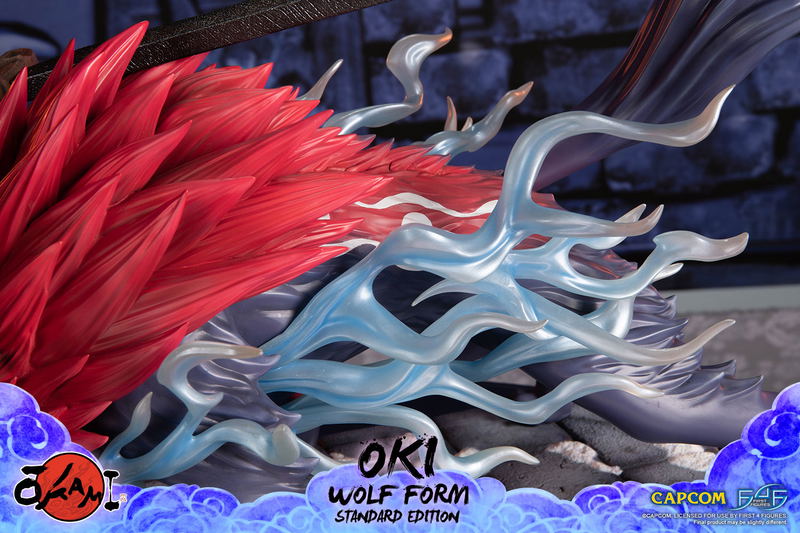 Okami Resin Painted Statue: Oki (Wolf Form) [Standard Edition] image 32