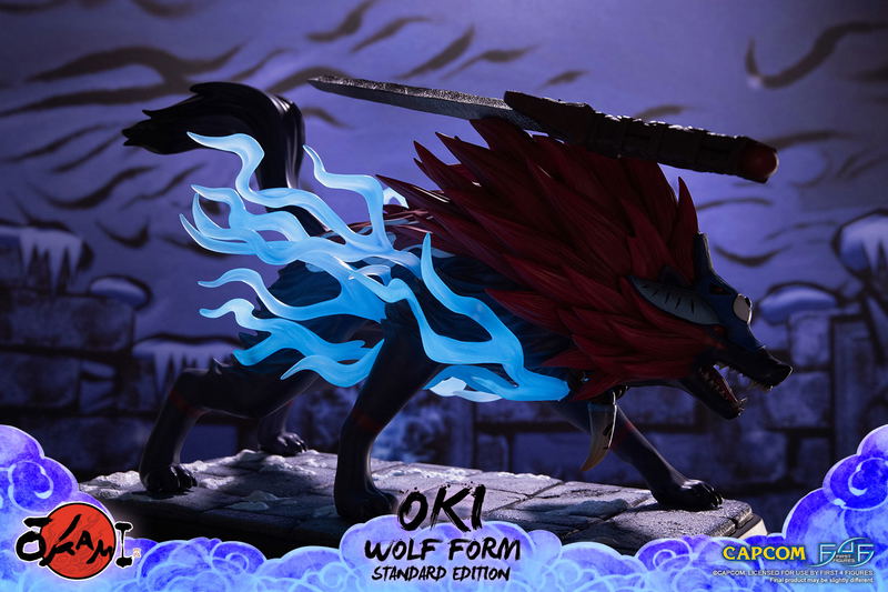 Okami Resin Painted Statue: Oki (Wolf Form) [Standard Edition] image 36