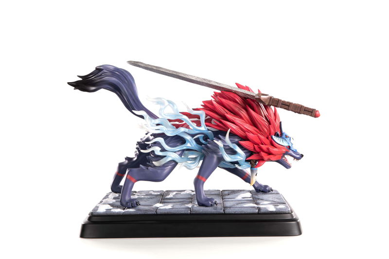 Okami Resin Painted Statue: Oki (Wolf Form) [Standard Edition] image 9