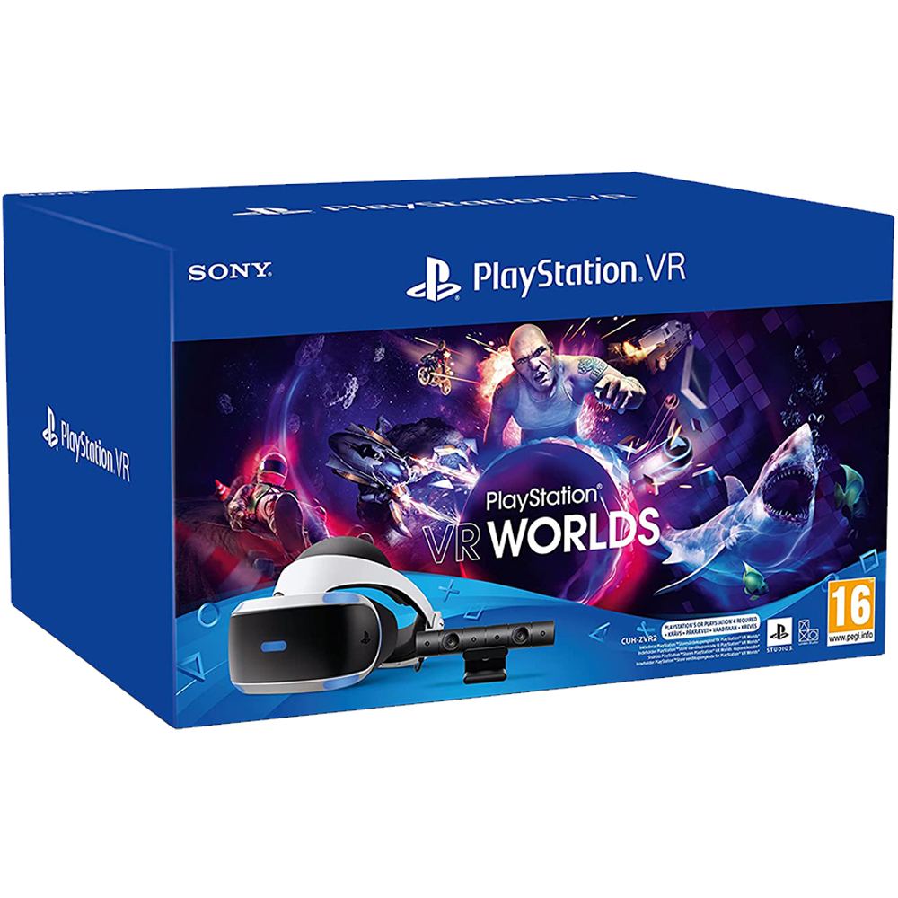 PlayStation VR V2 + Camera V2 VR Worlds for PlayStation 4, VR