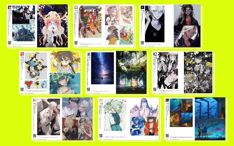 Visions 2023 Illustrators Book image 2