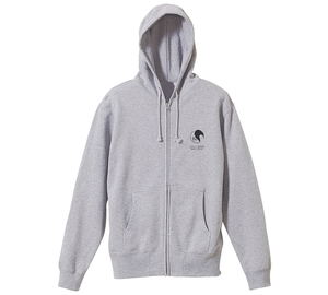 Date A Live IV - Heroine Angel Zip Hoodie (Mix Gray | Size S)_