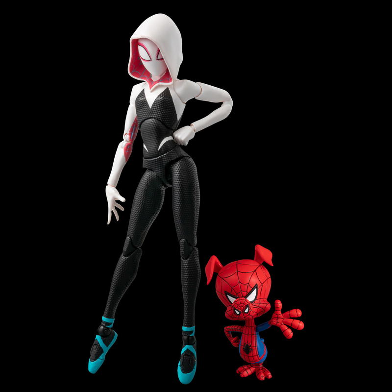 SV Action Spider-Man Into the Spider-Verse Action Figure: Gwen & Spider-Ham image 2