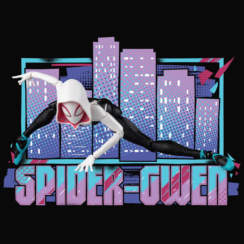 SV Action Spider-Man Into the Spider-Verse Action Figure: Gwen & Spider-Ham image 3