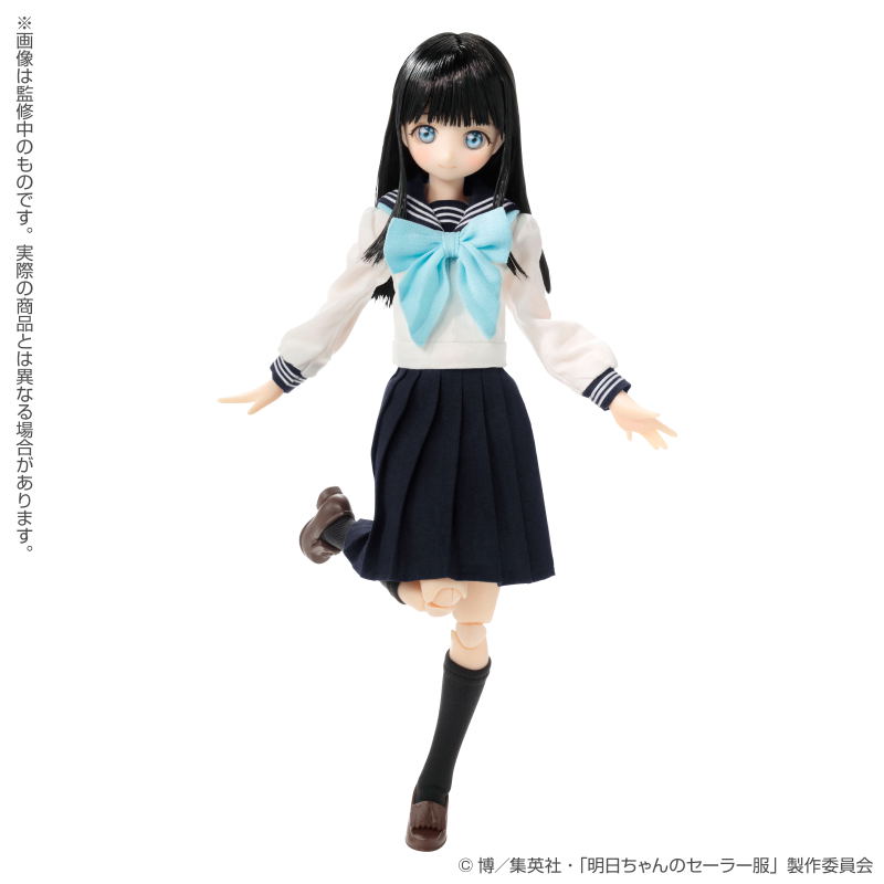 Akebi's Sailor Uniform Pureneemo Character Series 1/6 Scale Fashion Doll: Komichi Akebi Standard Edition image 6