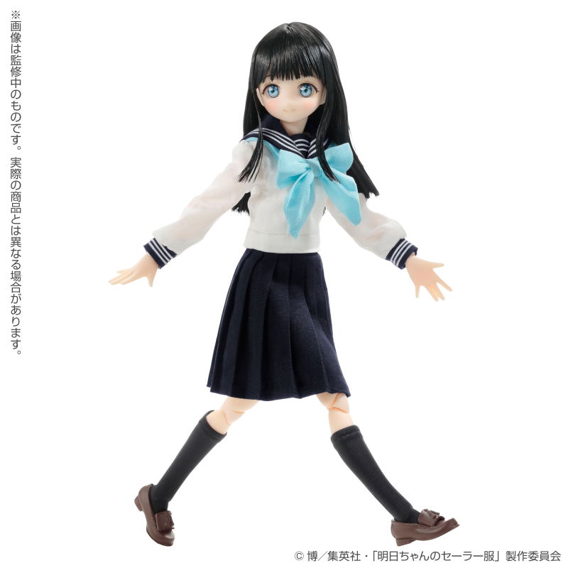 Akebi's Sailor Uniform Pureneemo Character Series 1/6 Scale Fashion Doll: Komichi Akebi DX Edition image 3