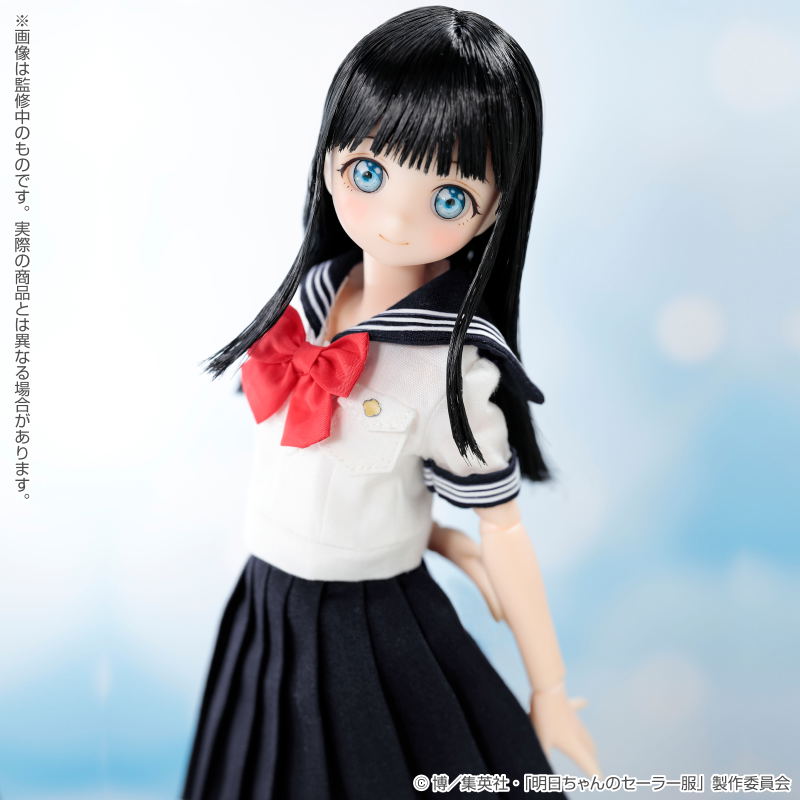Akebi's Sailor Uniform Pureneemo Character Series 1/6 Scale Fashion Doll: Komichi Akebi DX Edition image 9