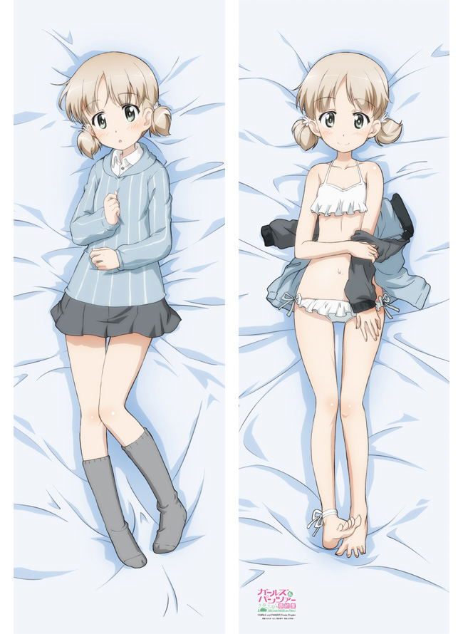 Girls und Panzer das Finale Original Illustration Dakimakura Cover: Aki Smooth image 2