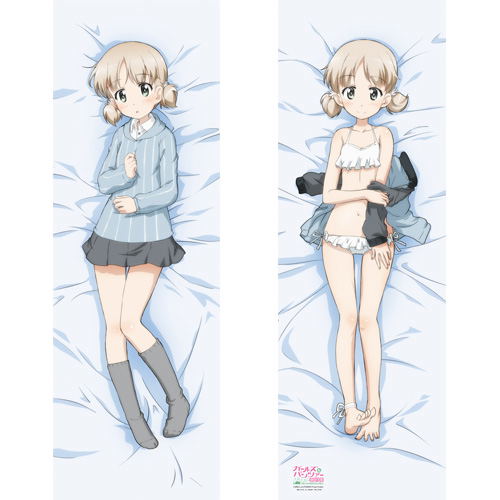 Girls und Panzer das Finale Original Illustration Dakimakura Cover: Aki 2way Tricot image 1