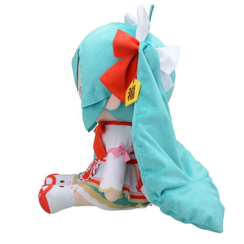 Hatsune Miku Maneki-miku Fuwafuwa Plush LL image 2