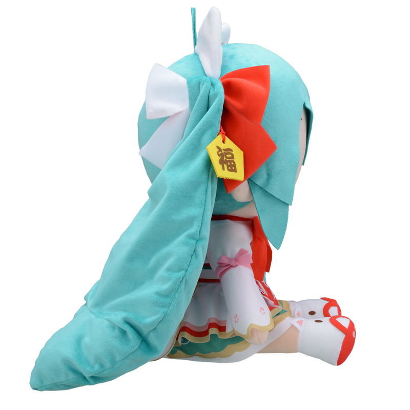Hatsune Miku Maneki-miku Fuwafuwa Plush LL image 3