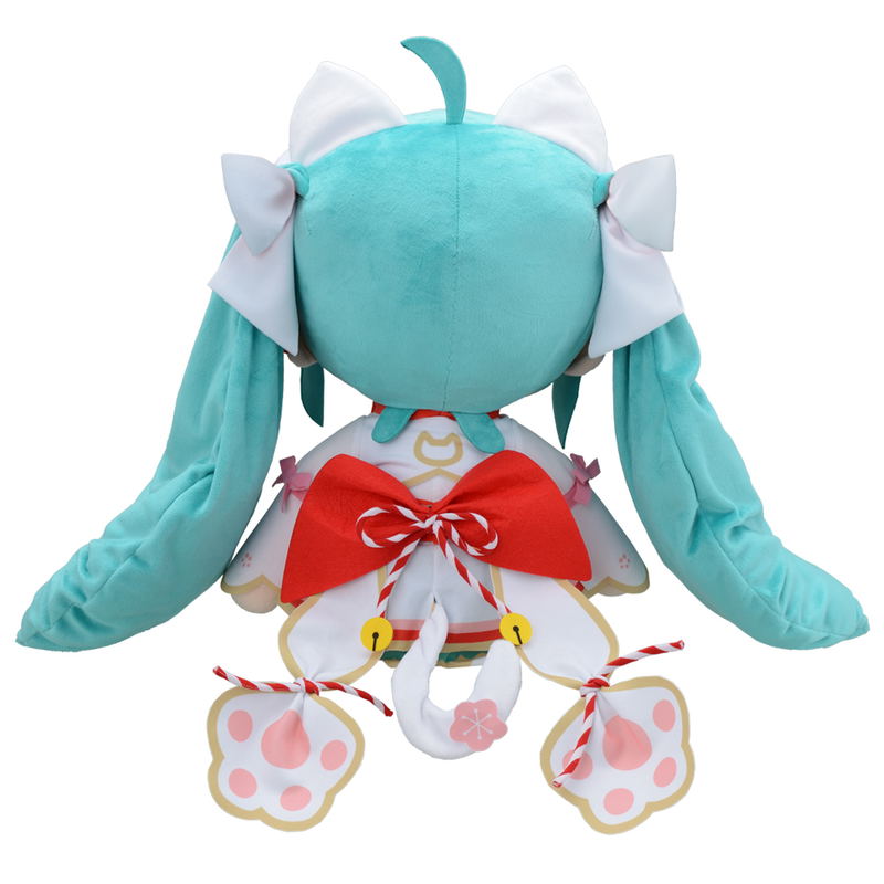 Hatsune Miku Maneki-miku Fuwafuwa Plush LL image 4