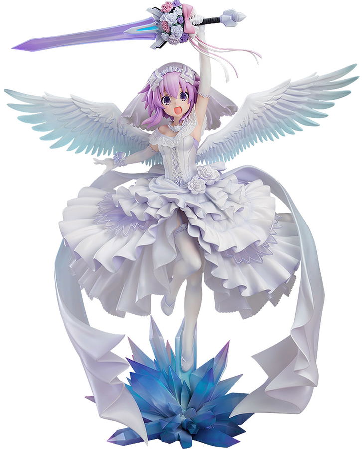 Hyperdimension Neptunia 1/7 Scale Pre-Painted Figure: Neptune Little Purple Ver. [GSC Online Shop Exclusive Ver.] image 1