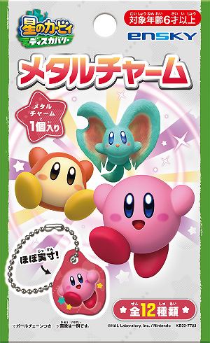 Kirby and the Forgotten Land Metal Charm (Set of 24 Packs)