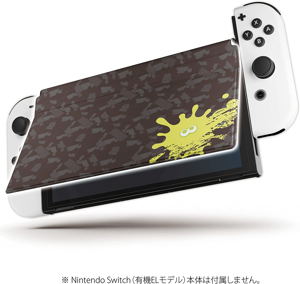 New Front Cover Collection for Nintendo Switch OLED Model (Splatoon 3 Type-B)_