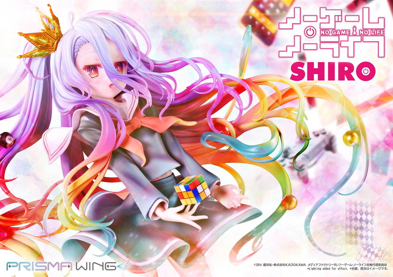 Prisma Wing No Game No Life 1/7 Scale Pre-Painted Figure: Shiro image 16