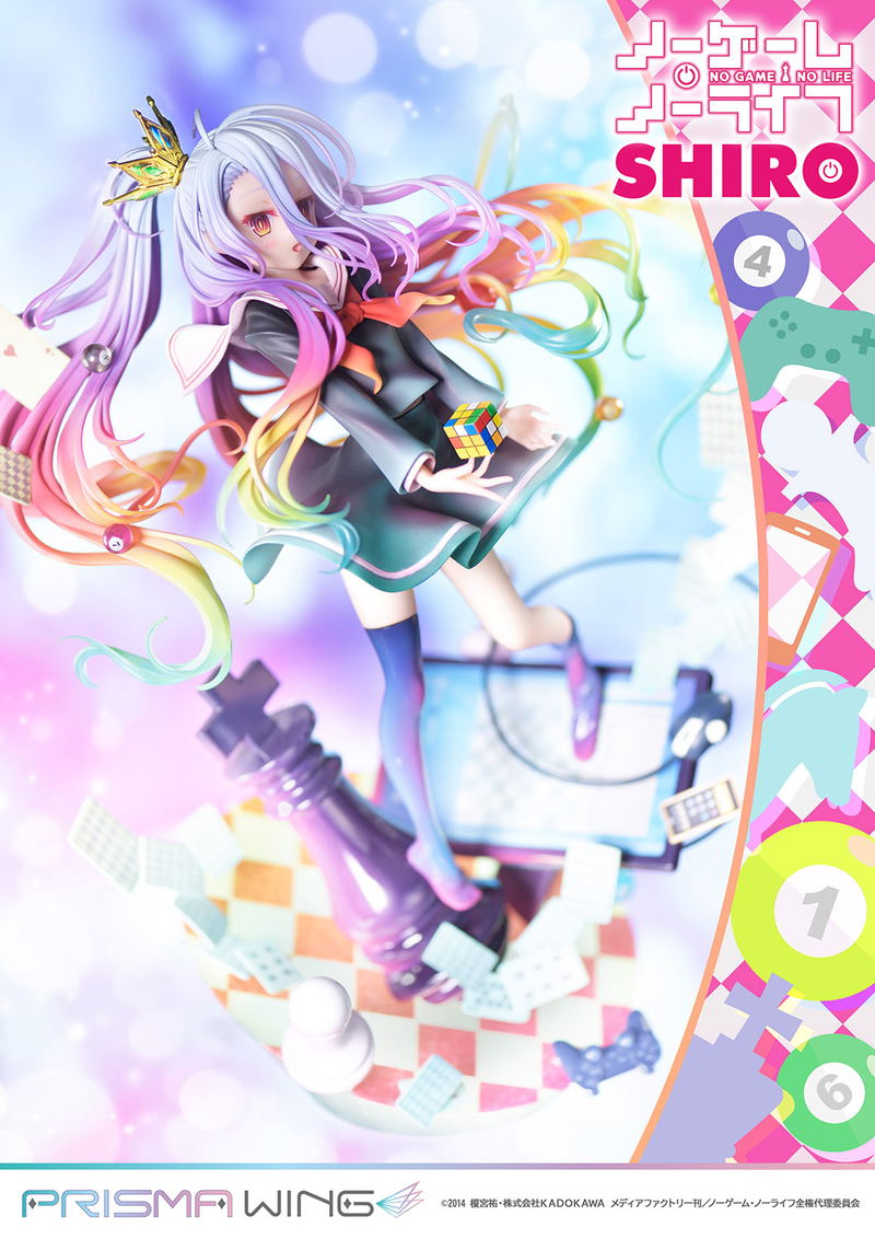 Prisma Wing No Game No Life 1/7 Scale Pre-Painted Figure: Shiro image 17