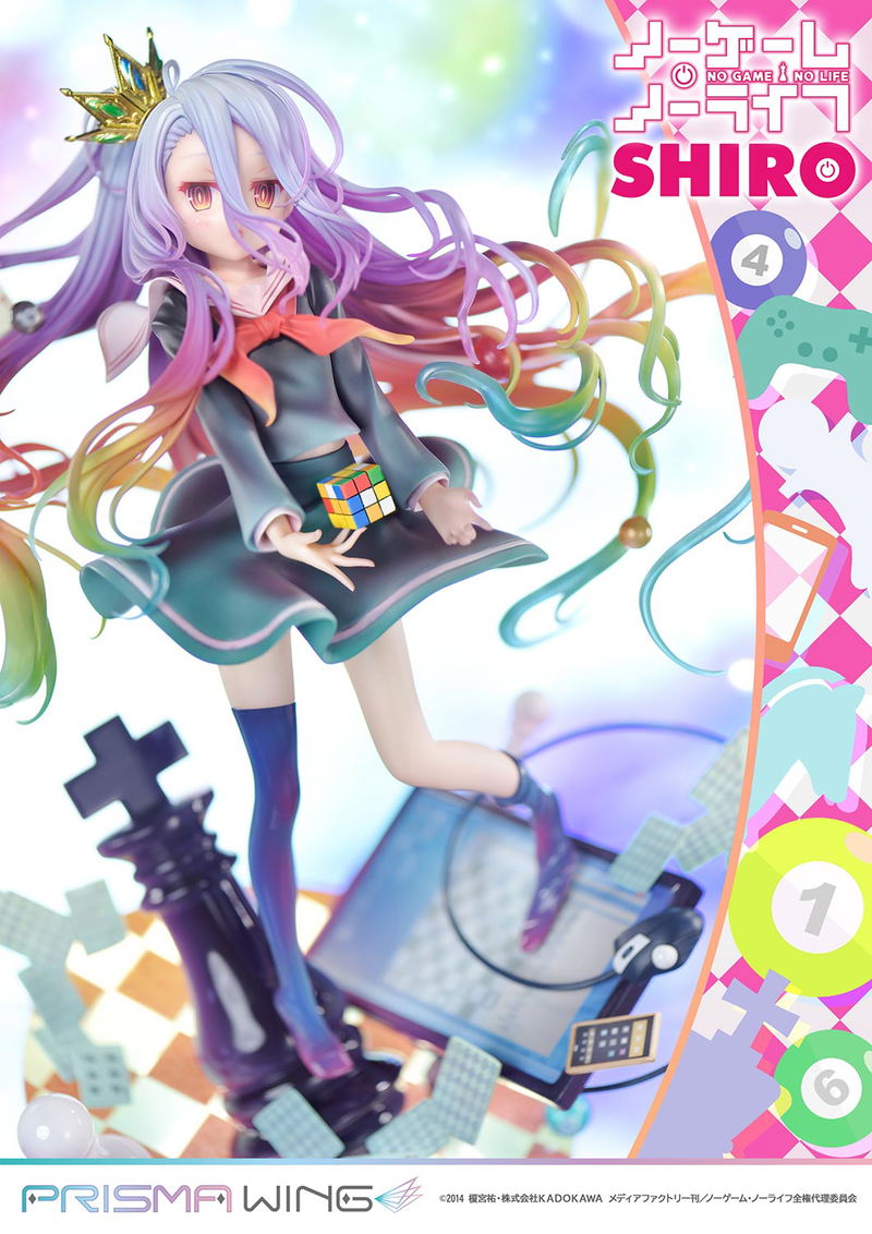 Prisma Wing No Game No Life 1/7 Scale Pre-Painted Figure: Shiro image 19