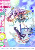 Prisma Wing No Game No Life 1/7 Scale Pre-Painted Figure: Shiro thumbnail 2