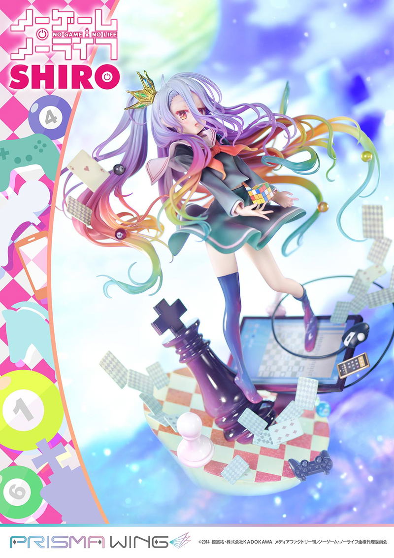 Prisma Wing No Game No Life 1/7 Scale Pre-Painted Figure: Shiro image 2