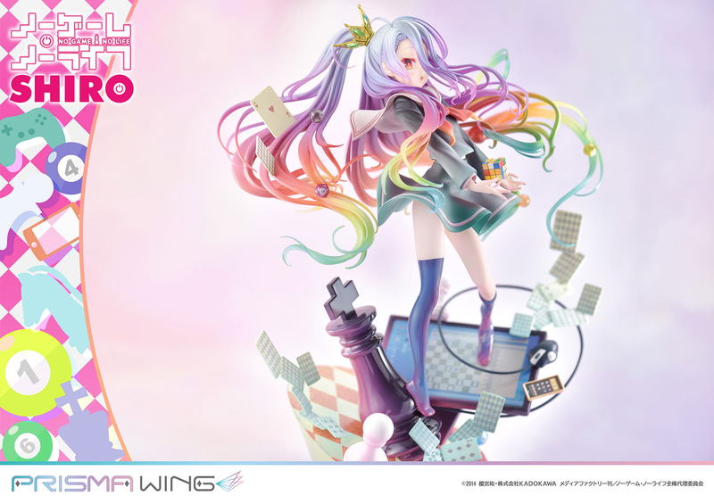 Prisma Wing No Game No Life 1/7 Scale Pre-Painted Figure: Shiro image 24