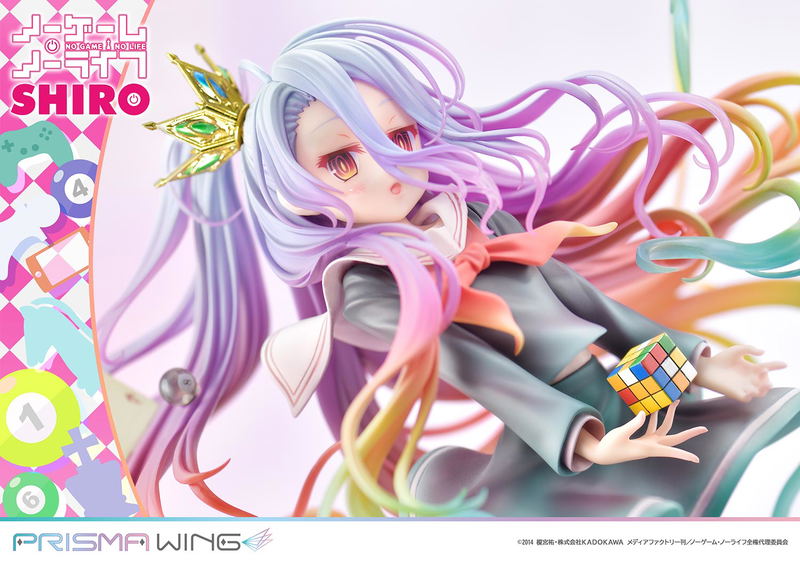 Prisma Wing No Game No Life 1/7 Scale Pre-Painted Figure: Shiro image 26