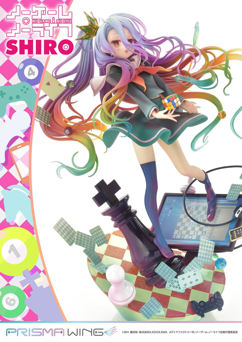 Prisma Wing No Game No Life 1/7 Scale Pre-Painted Figure: Shiro image 29