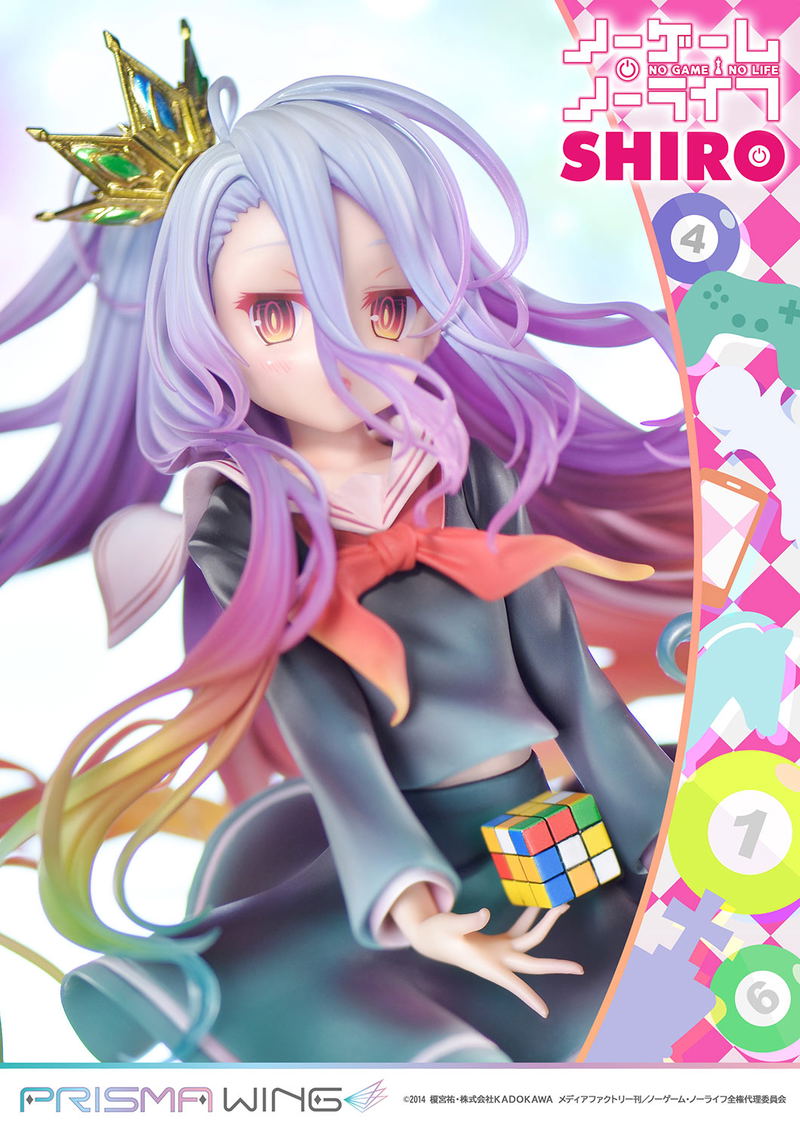 Prisma Wing No Game No Life 1/7 Scale Pre-Painted Figure: Shiro image 3
