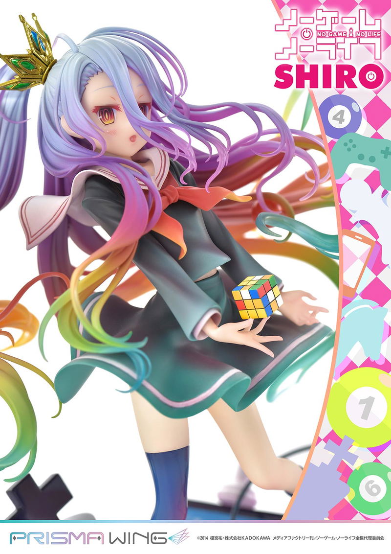 Prisma Wing No Game No Life 1/7 Scale Pre-Painted Figure: Shiro image 30