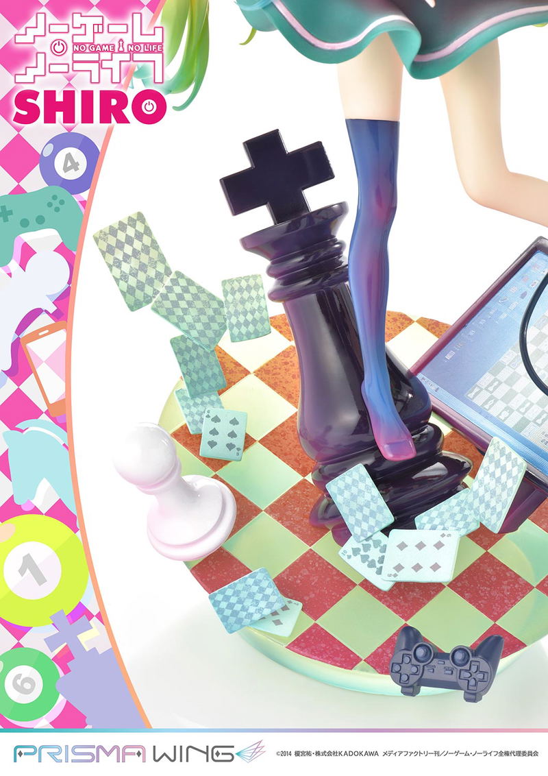 Prisma Wing No Game No Life 1/7 Scale Pre-Painted Figure: Shiro image 35