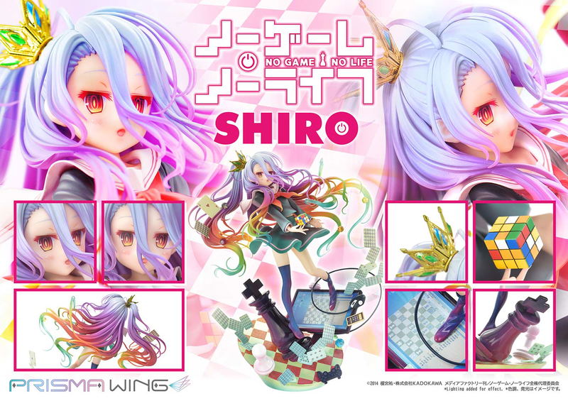 Prisma Wing No Game No Life 1/7 Scale Pre-Painted Figure: Shiro image 38