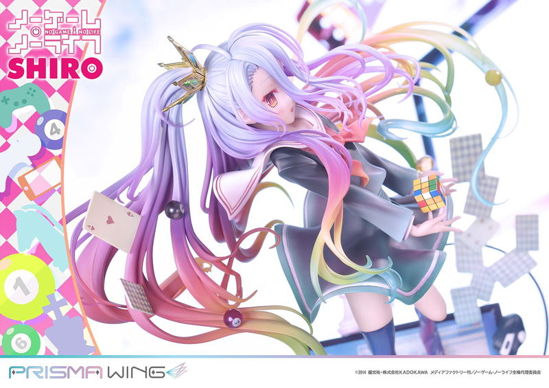 Prisma Wing No Game No Life 1/7 Scale Pre-Painted Figure: Shiro image 5