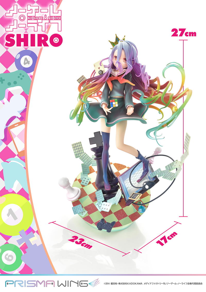 Prisma Wing No Game No Life 1/7 Scale Pre-Painted Figure: Shiro image 6