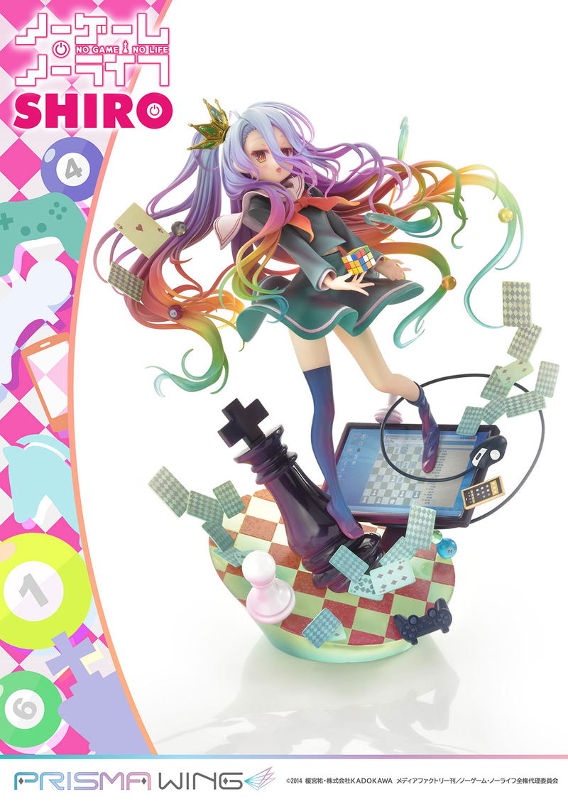 Prisma Wing No Game No Life 1/7 Scale Pre-Painted Figure: Shiro image 7