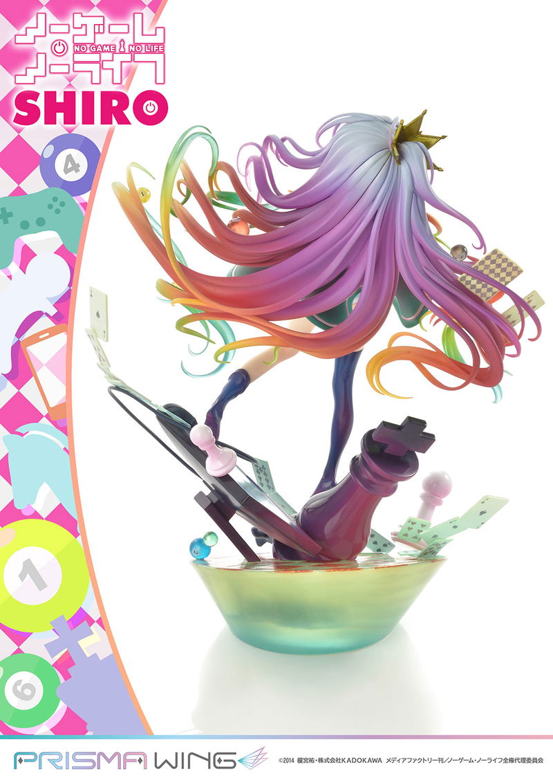Prisma Wing No Game No Life 1/7 Scale Pre-Painted Figure: Shiro image 8