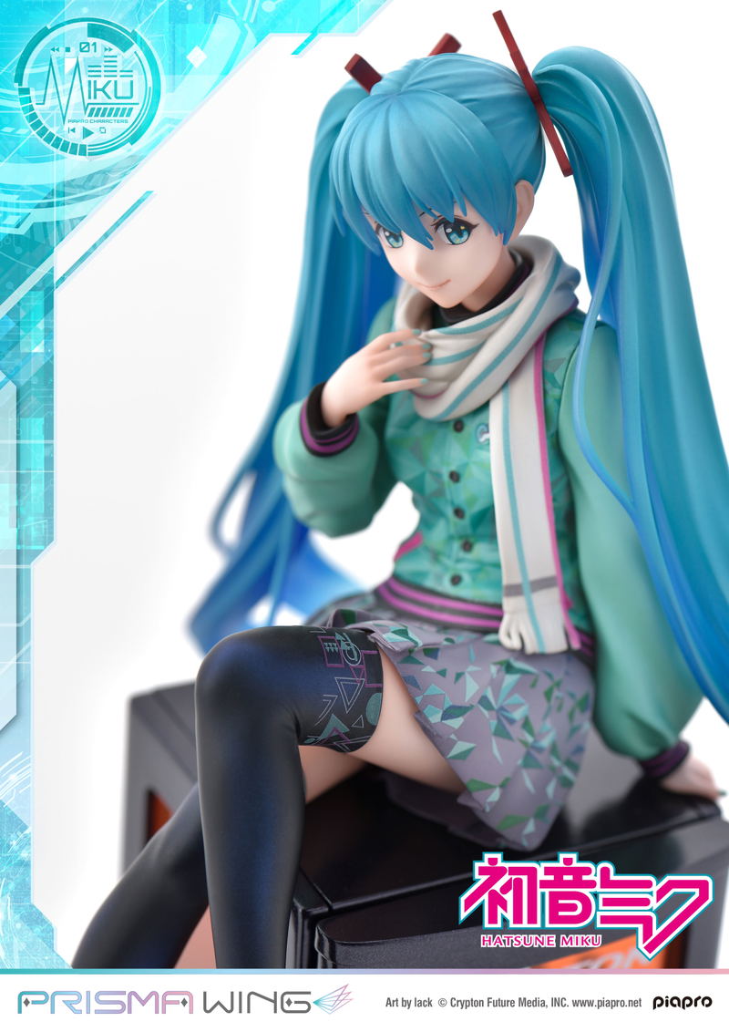 Prisma Wing Piapro Characters 1/7 Scale Pre-Painted Figure: Hatsune Miku Art by Lack image 13