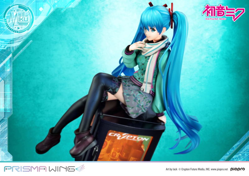 Prisma Wing Piapro Characters 1/7 Scale Pre-Painted Figure: Hatsune Miku Art by Lack image 19