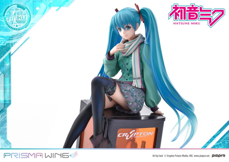 Prisma Wing Piapro Characters 1/7 Scale Pre-Painted Figure: Hatsune Miku Art by Lack image 30