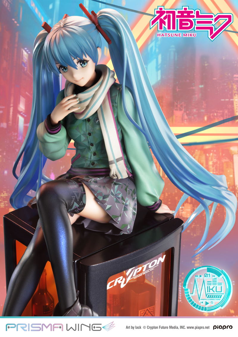 Prisma Wing Piapro Characters 1/7 Scale Pre-Painted Figure: Hatsune Miku Art by Lack image 4
