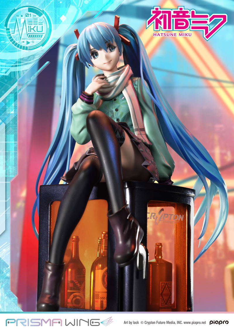 Prisma Wing Piapro Characters 1/7 Scale Pre-Painted Figure: Hatsune Miku Art by Lack image 5