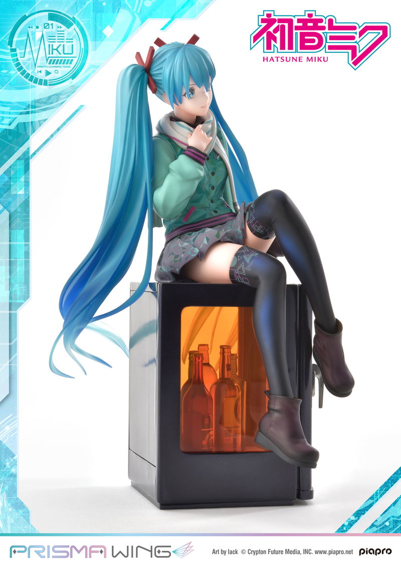 Prisma Wing Piapro Characters 1/7 Scale Pre-Painted Figure: Hatsune Miku Art by Lack image 8