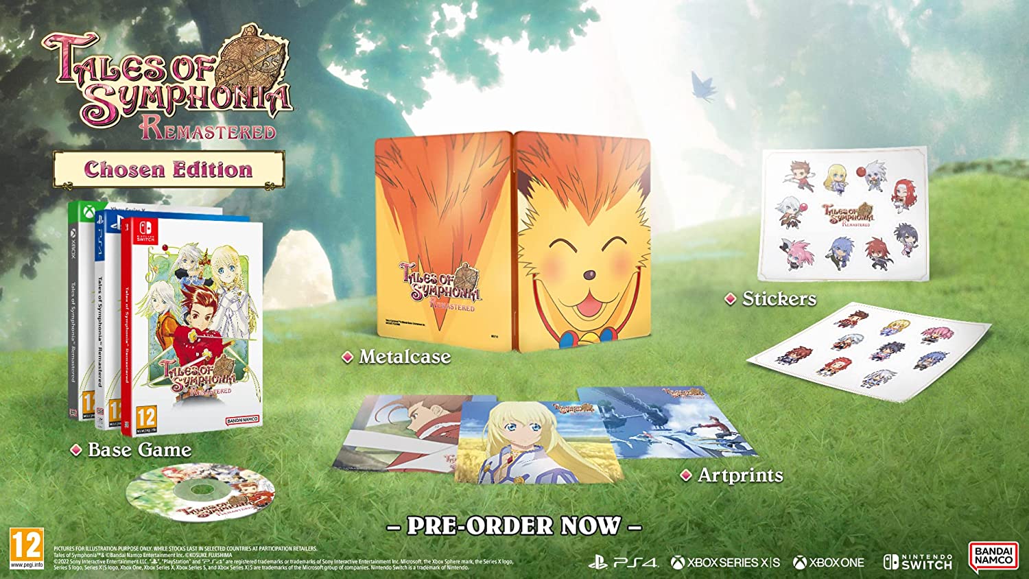 TALES OF SYMPHONIA REMASTERED Pour Nintendo Switch - Version Japonaise (jeu En Anglais), NEUF Sous Cellophane