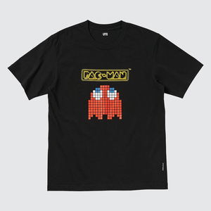 Pac-Man: Blinky - Unisex 20th UT Archive UT Graphic T-Shirt (Black | Size M)_