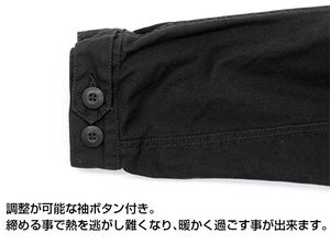 Girls und Panzer das Finale - Oarai Girls High School M-51 Jacket Ver. 2.0 (Black | Size L)_