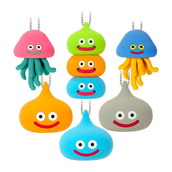 Dragon Quest 3D Silicone Monster Keychain (Set of 12 pieces) image 1