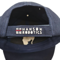 Sophia The Robot Cap:"Most of my friends are human" (Blue) thumbnail 5