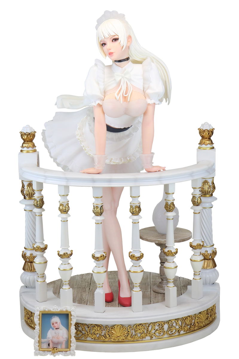 Holiday Maid 1/4 Scale Pre-Painted Figure: Monica Tesia Lily Style image 1