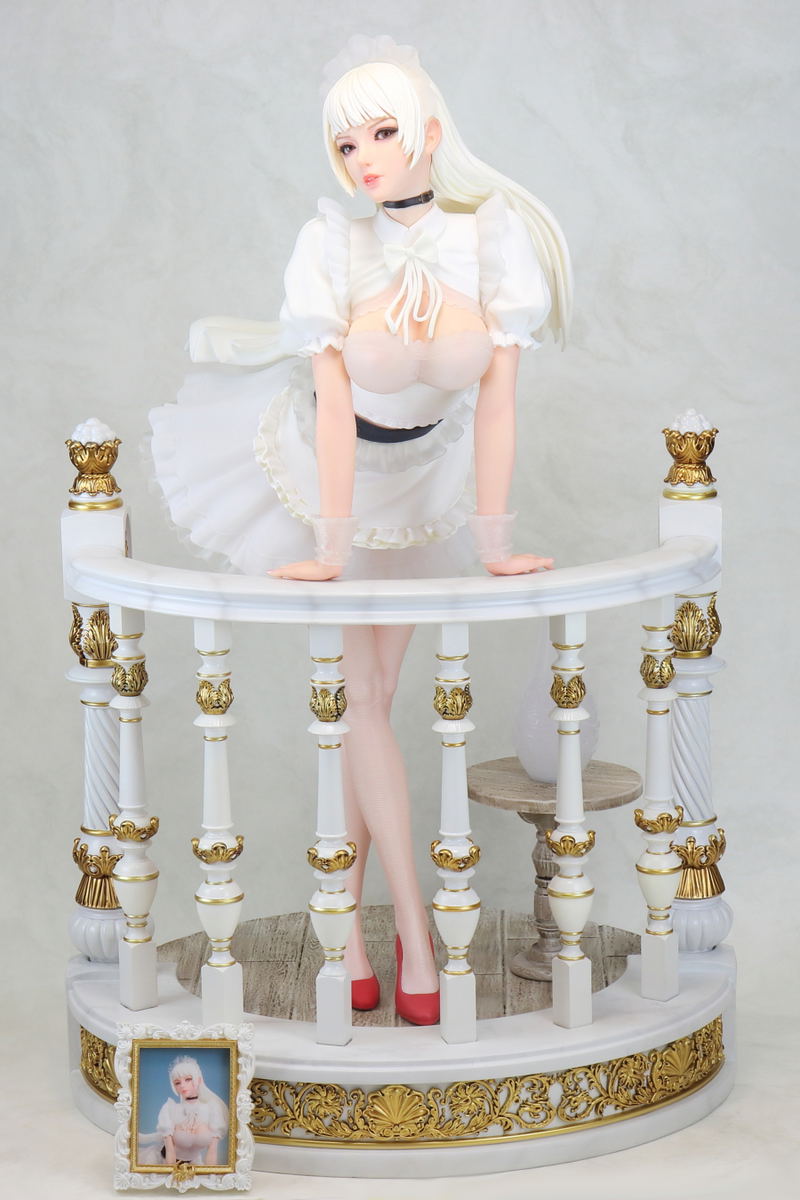Holiday Maid 1/4 Scale Pre-Painted Figure: Monica Tesia Lily Style image 2